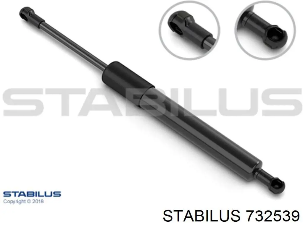 Amortiguador de maletero Stabilus 732539 precio, desde 14,59 EUR