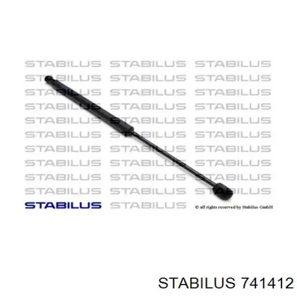 Amortiguador de maletero Stabilus 741412 precio, desde 26,59 EUR