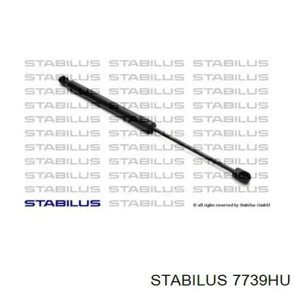 7739HU Stabilus muelle neumático, capó de motor