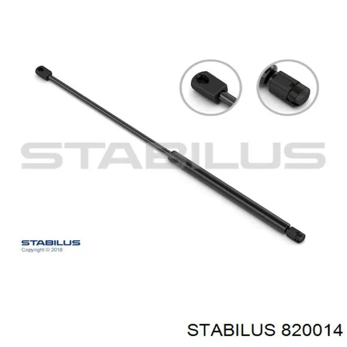 Amortiguador de vidrio de portón trasero (puerta trasera 3/5) Stabilus 820014 precio, desde 13,10 EUR