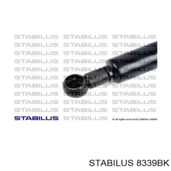 8339BK Stabilus amortiguador de maletero