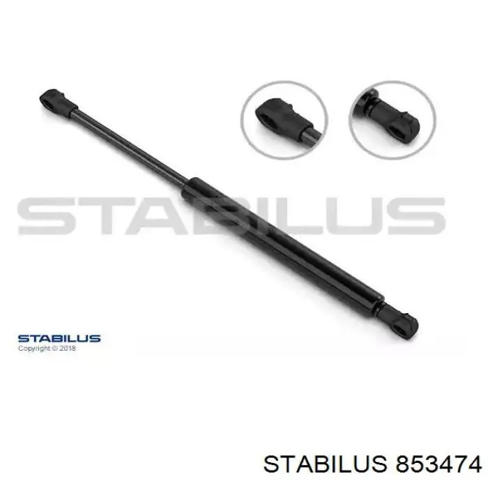 Amortiguador de maletero Stabilus 853474 precio, desde 27,75 EUR