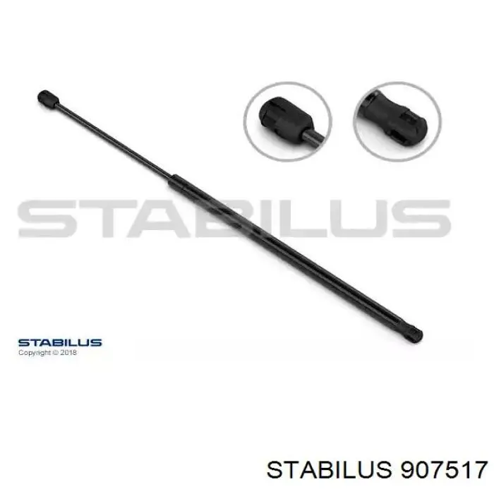 Amortiguador de maletero Stabilus 907517 precio, desde 15,04 EUR