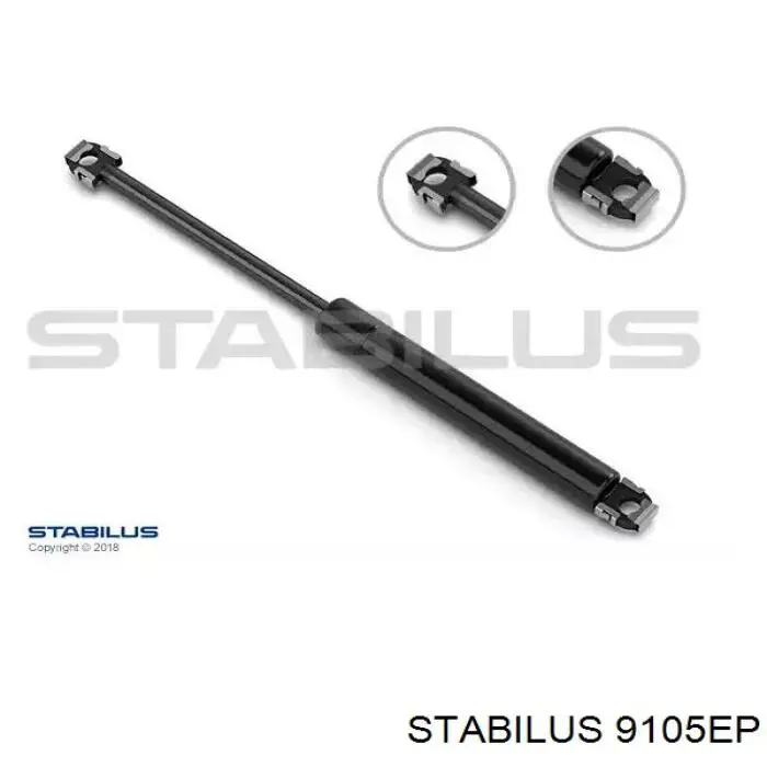 Amortiguador de maletero Stabilus 9105EP precio, desde 10,28 EUR