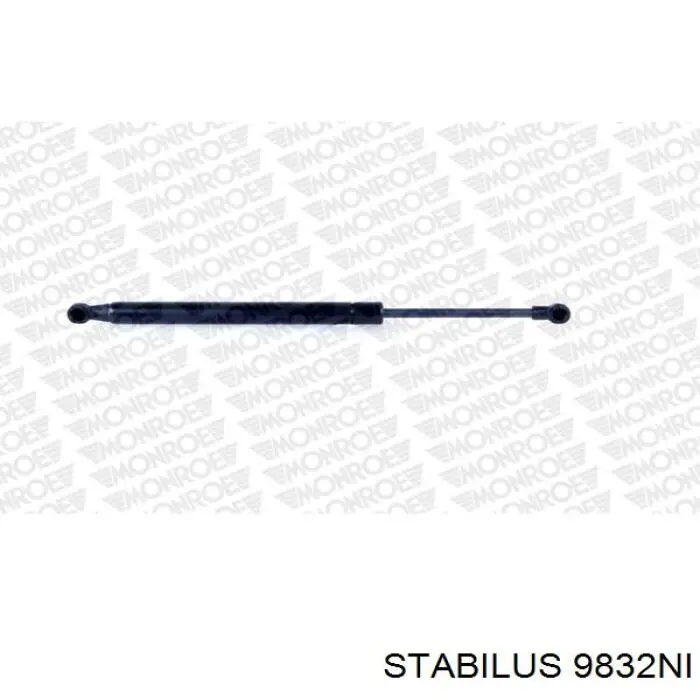 Amortiguador maletero 9832NI Stabilus