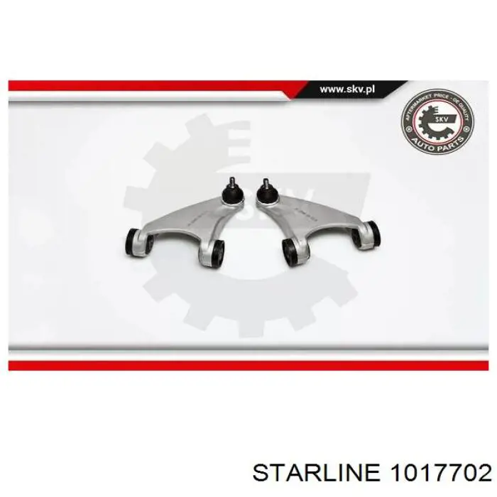 1017702 Starline barra oscilante, suspensión de ruedas delantera, superior derecha