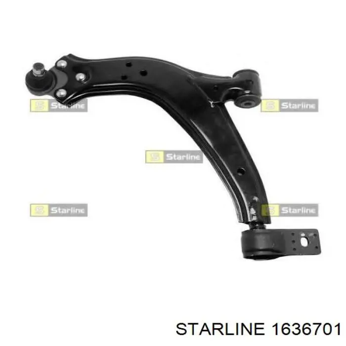 1636701 Starline barra oscilante, suspensión de ruedas delantera, inferior izquierda