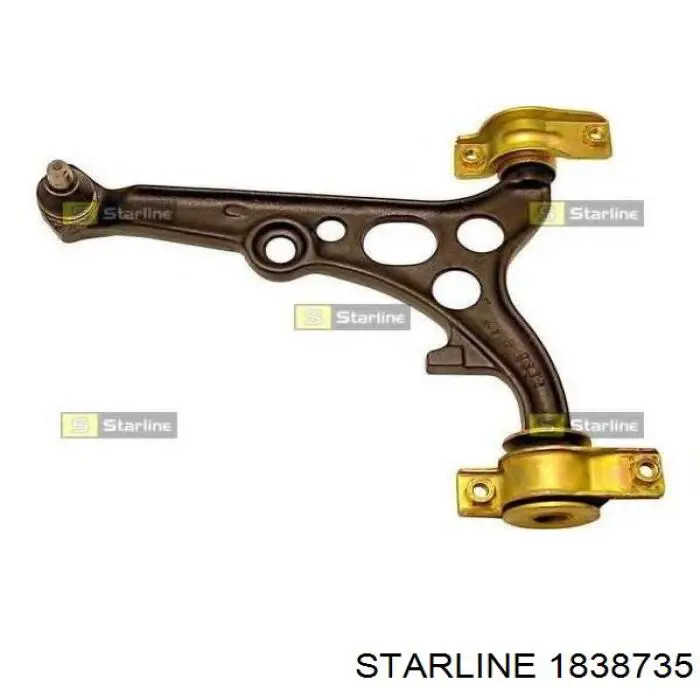 Soporte de barra estabilizadora delantera Fiat Tipo 160