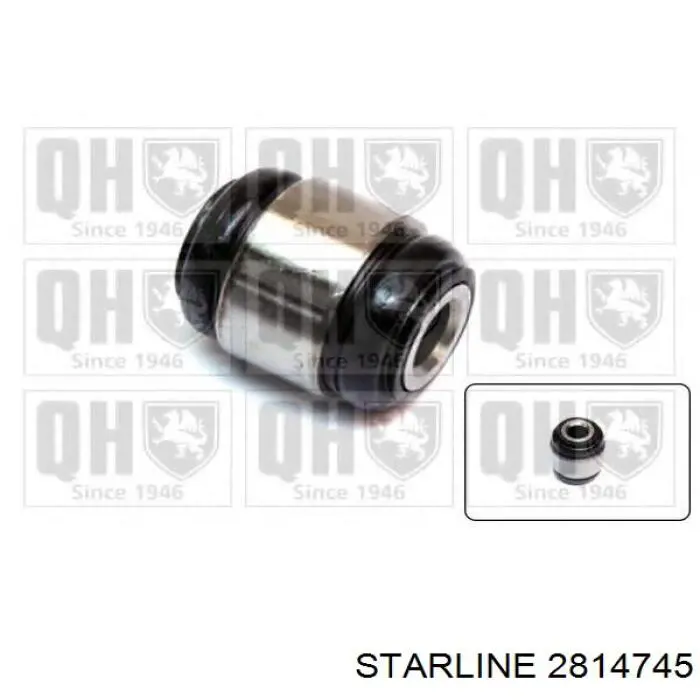 2814745 Starline silentblock de mangueta trasera