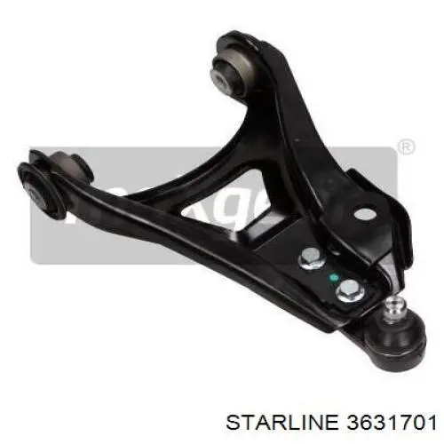 Brazo inferior izquierdo de la suspensión delantera 3631701 Starline