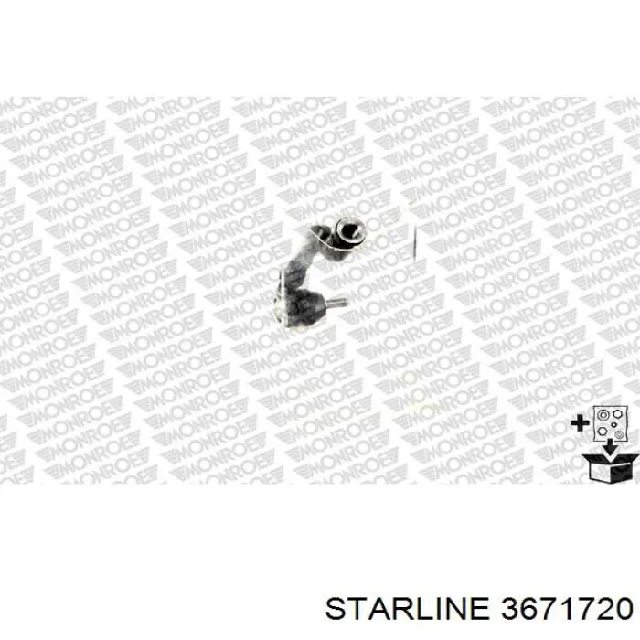 3671720 Starline rótula barra de acoplamiento exterior