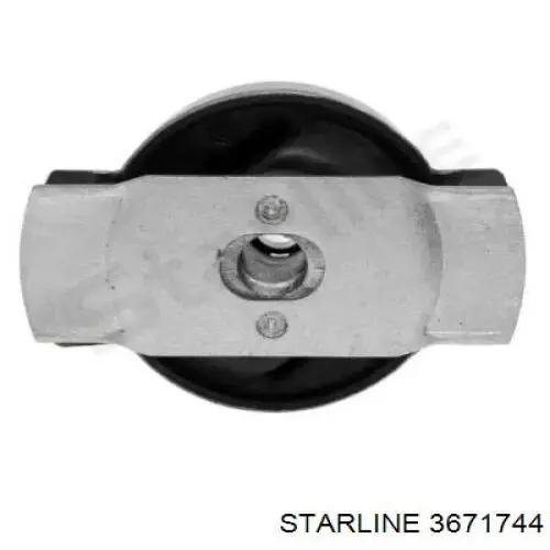 3671744 Starline suspensión, cuerpo del eje trasero