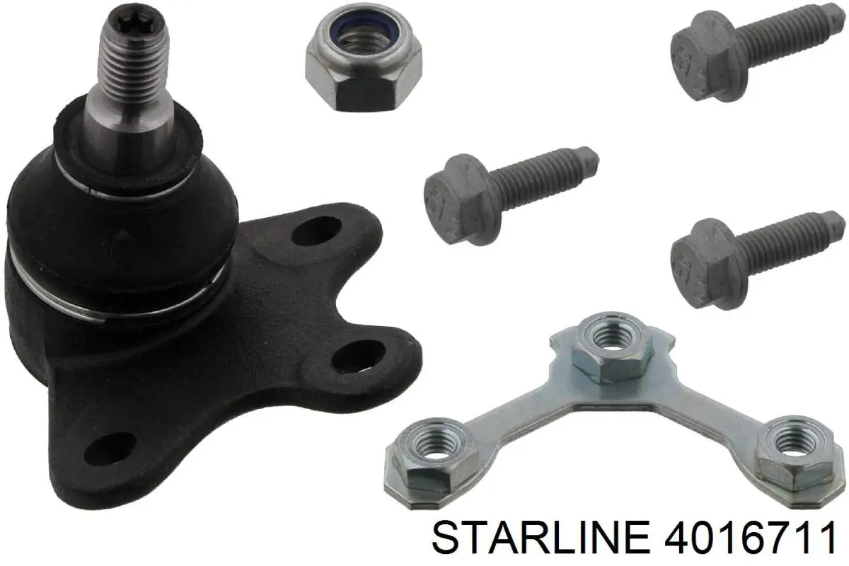 4016711 Starline rótula de suspensión inferior izquierda