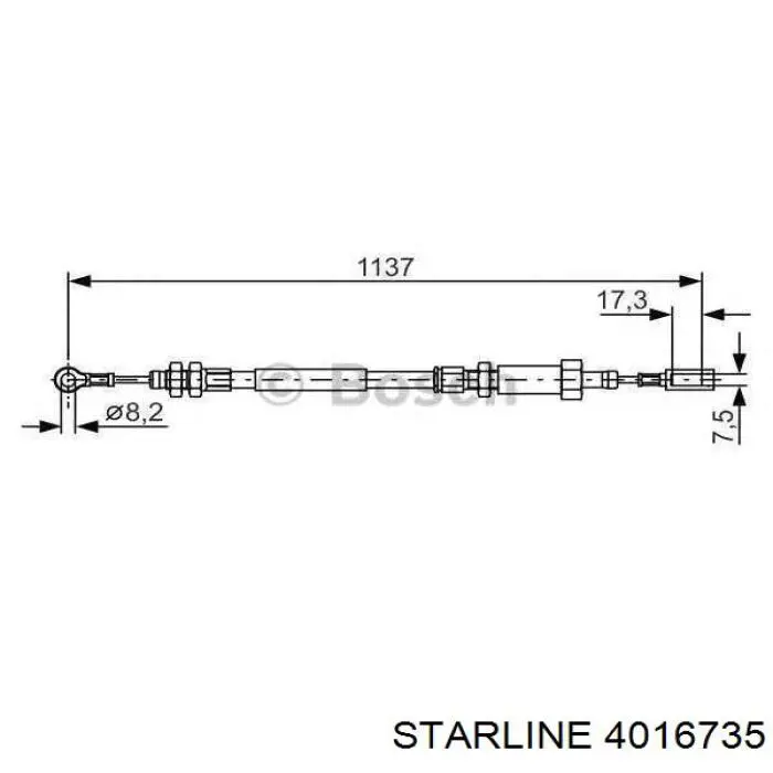 Comprar 4016735 Starline Bieleta estabilizadora delantera