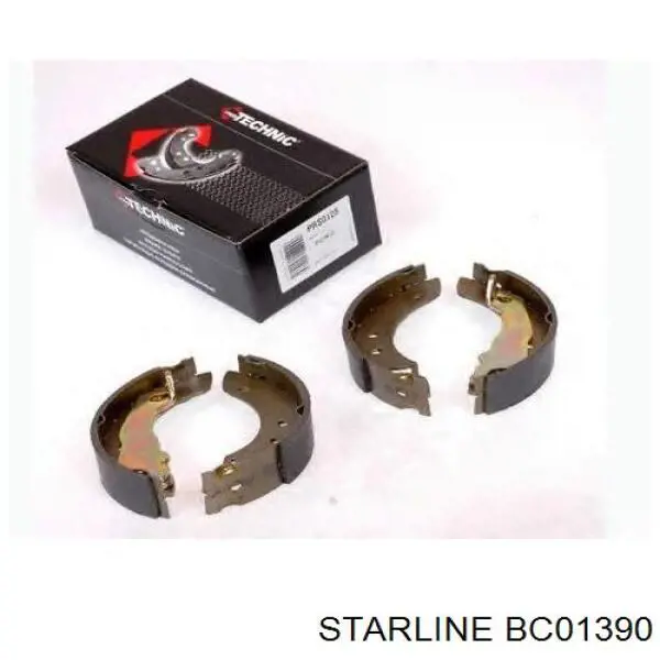 Zapatas de freno traseras Necto N1158