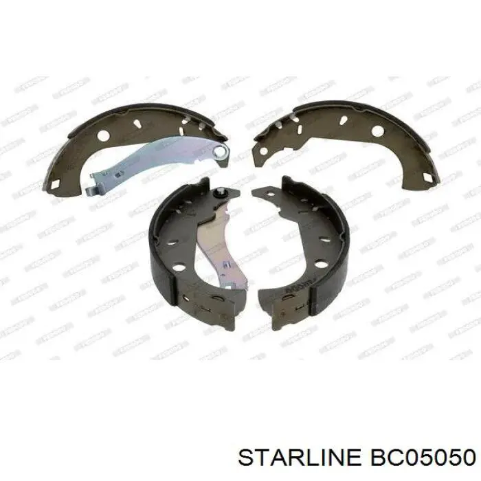 BC05050 Starline zapatas de frenos de tambor traseras