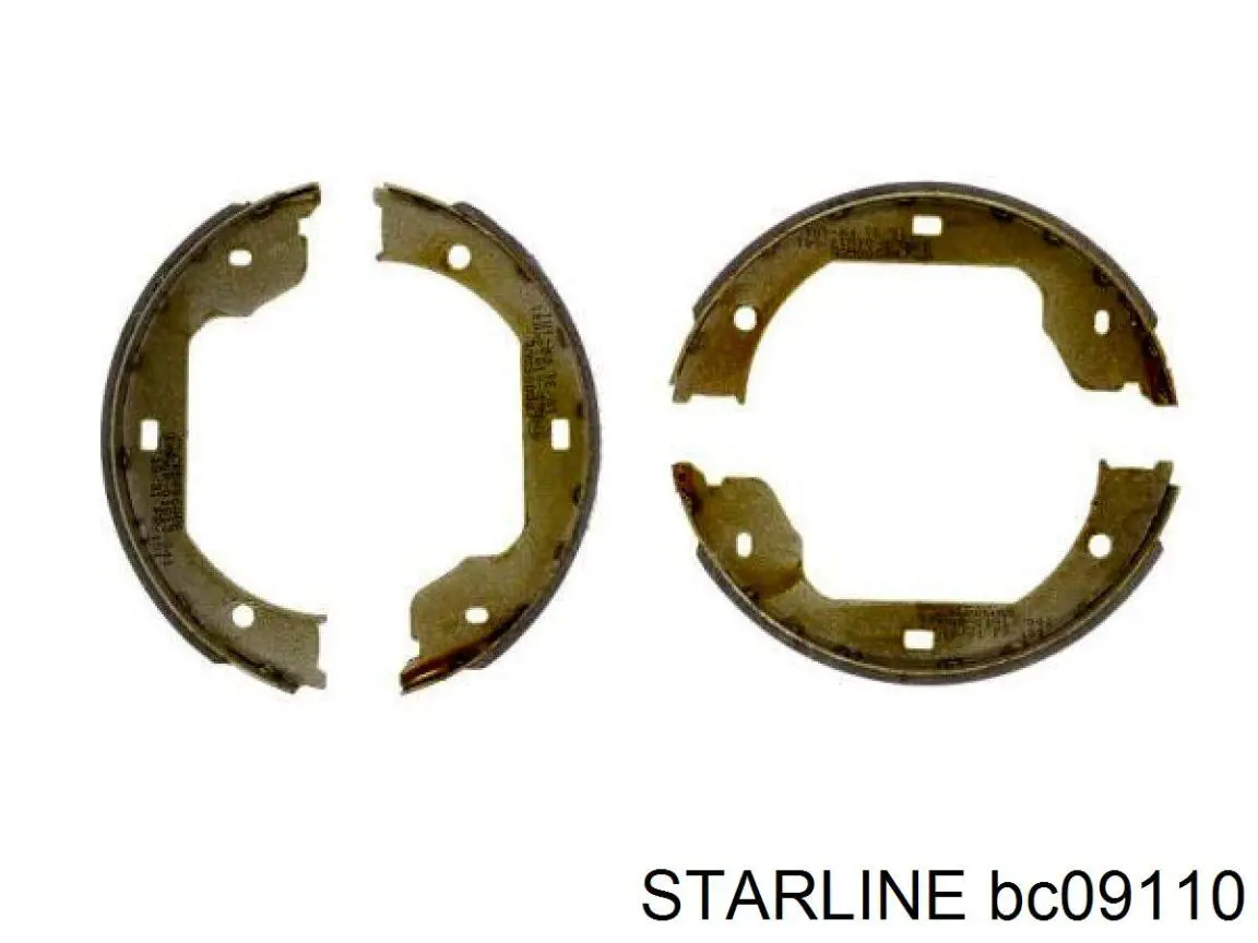 Juego de zapatas de frenos, freno de estacionamiento BMW 5 E39