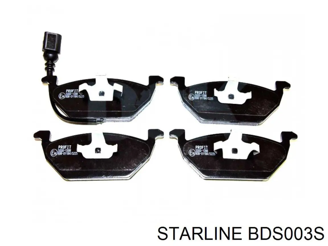 BDS003S Starline Pastillas delanteras