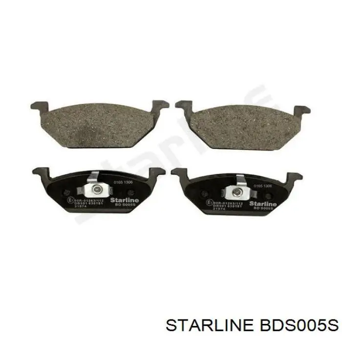 BDS005S Starline pastillas de freno delanteras