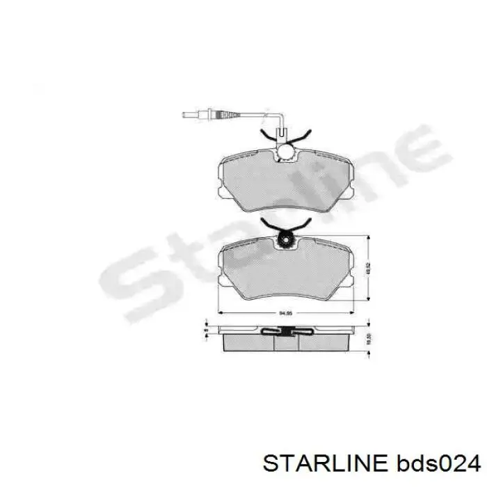 Pastillas de freno delanteras Opel Combo