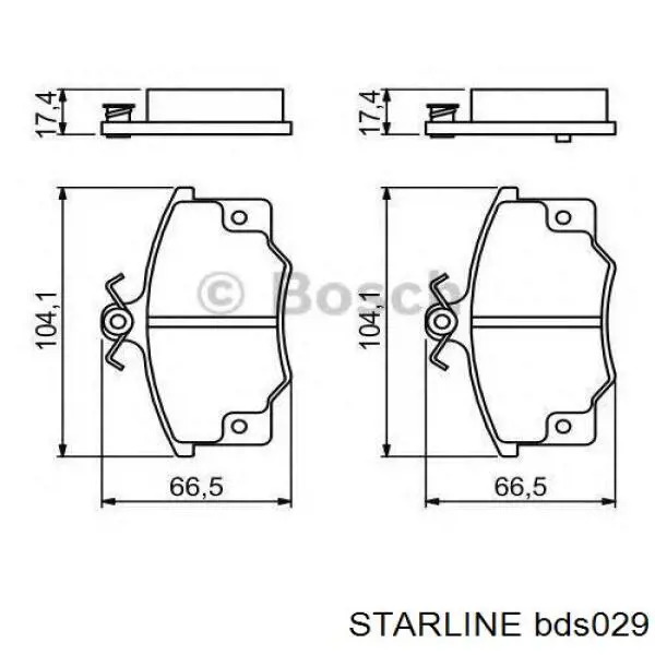 Pastillas de freno delanteras Fiat Tipo 160