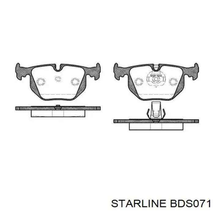 Pastillas de freno delanteras Seat Ibiza 2 6K1