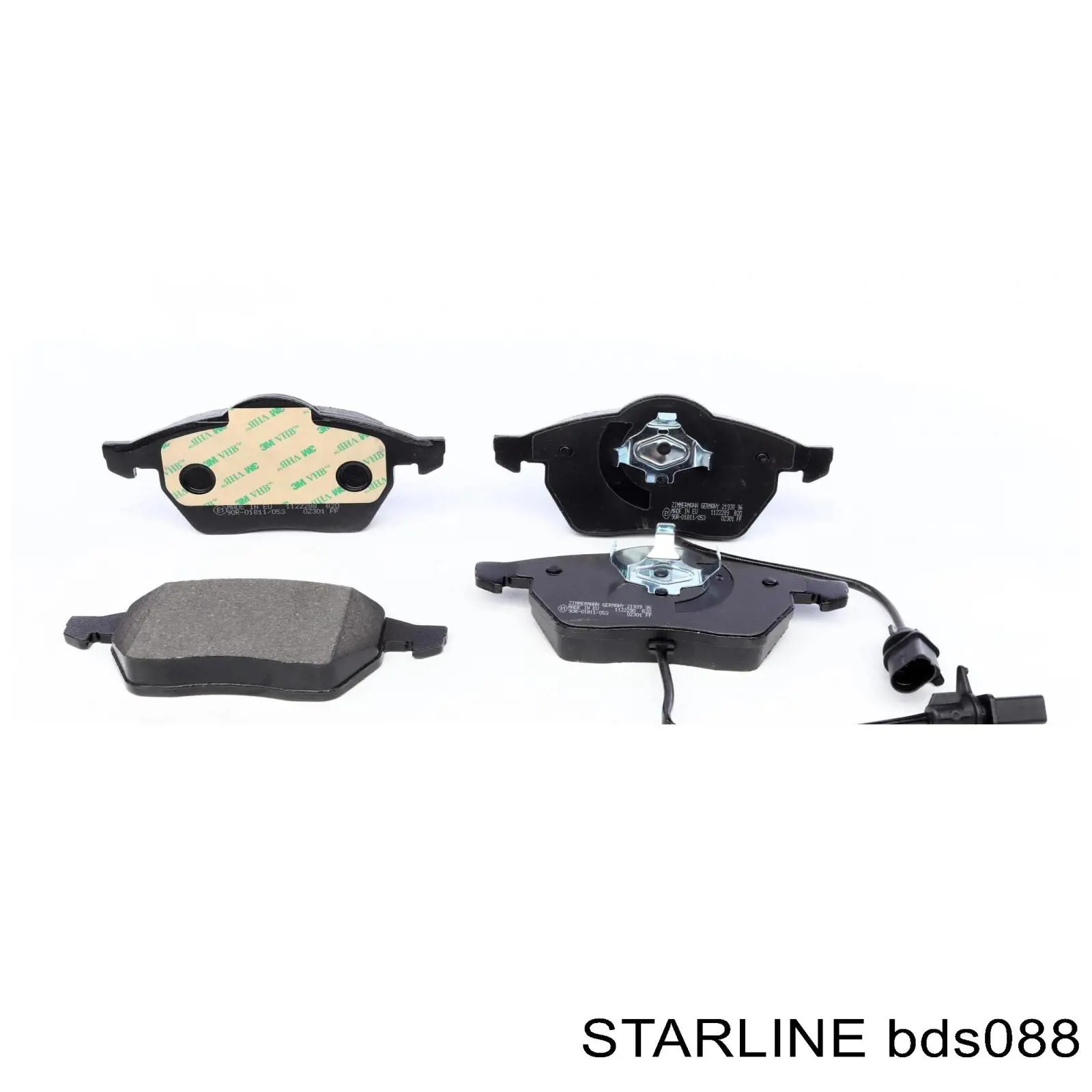 Pastillas de freno delanteras Audi A6 4F2