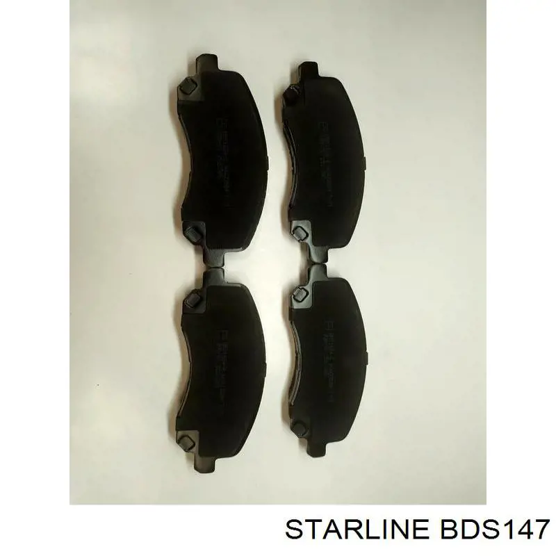 BD S147 Starline pastillas de freno delanteras