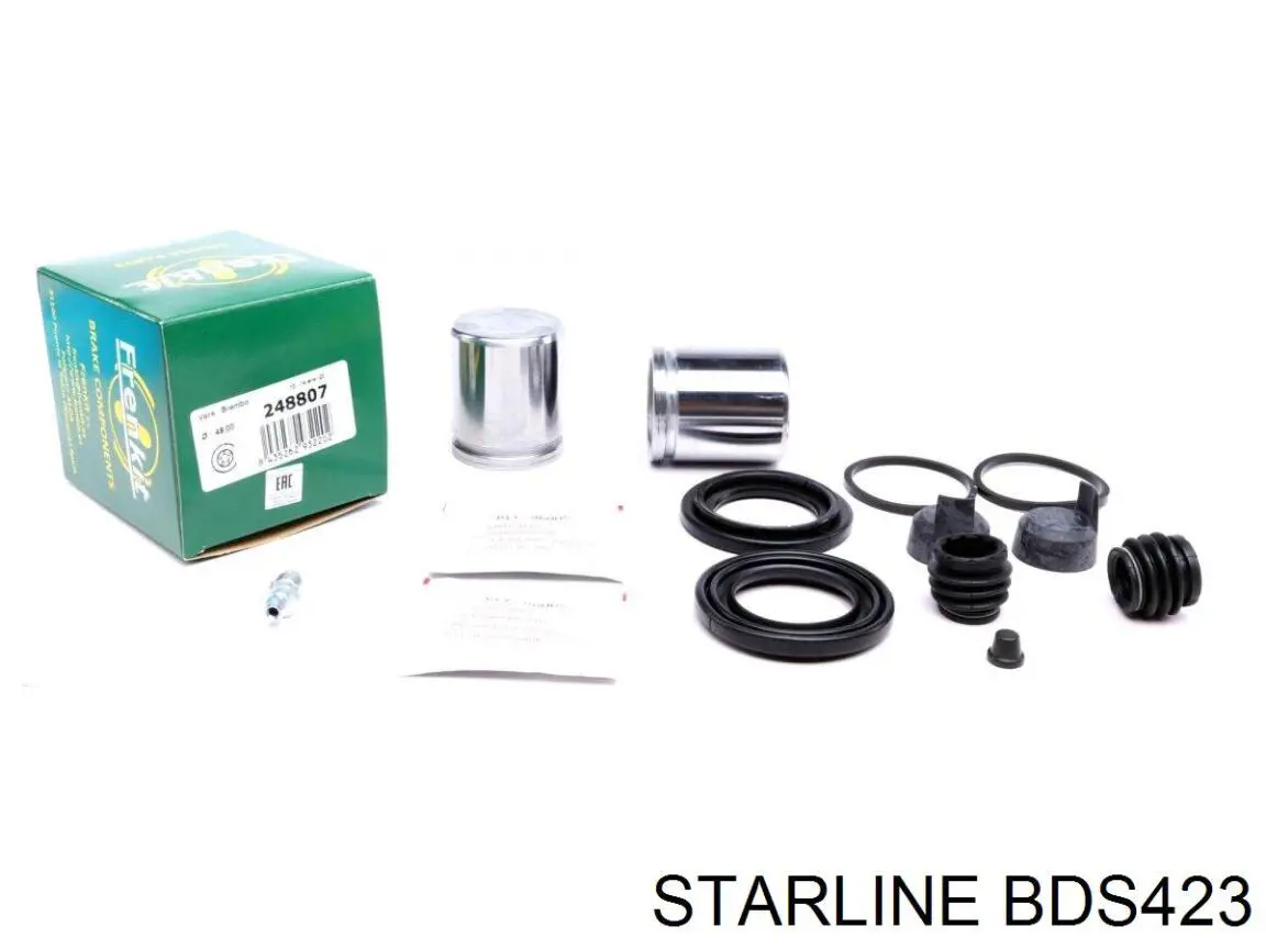 BD S423 Starline pastillas de freno traseras