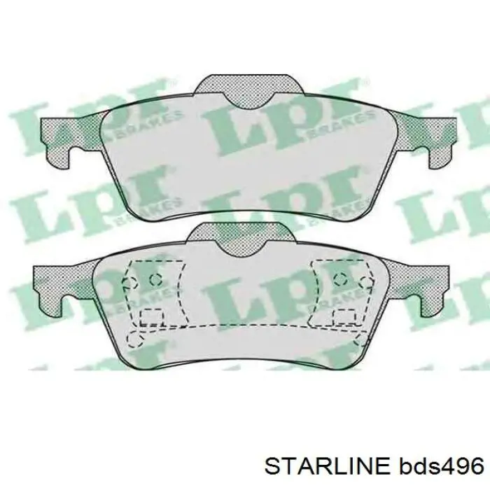 Pastillas de freno traseras Renault Espace 4 JK0