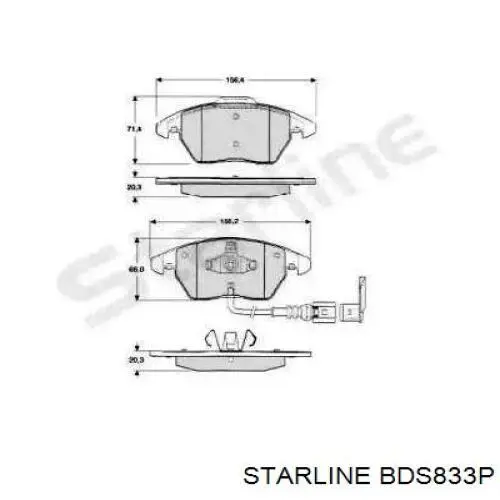 Pastillas de freno delanteras Seat Leon 2 1P1