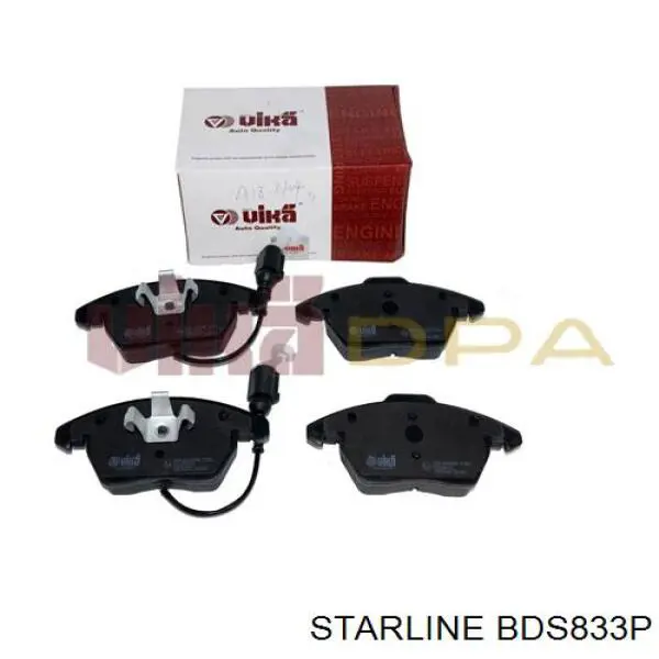 Pastillas de freno delanteras Seat Leon 2 1P1