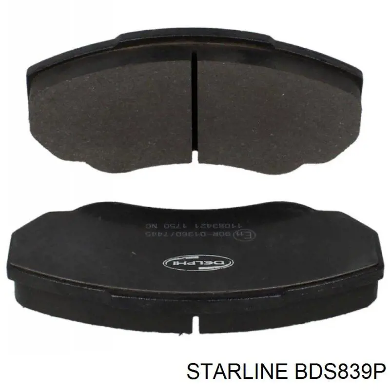 Pastillas de freno delanteras Fiat Ducato 2 230L