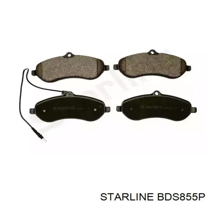 BDS855P Starline pastillas de freno delanteras