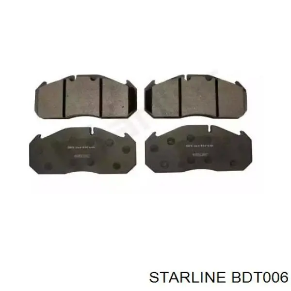 BDT006 Starline pastillas de freno delanteras