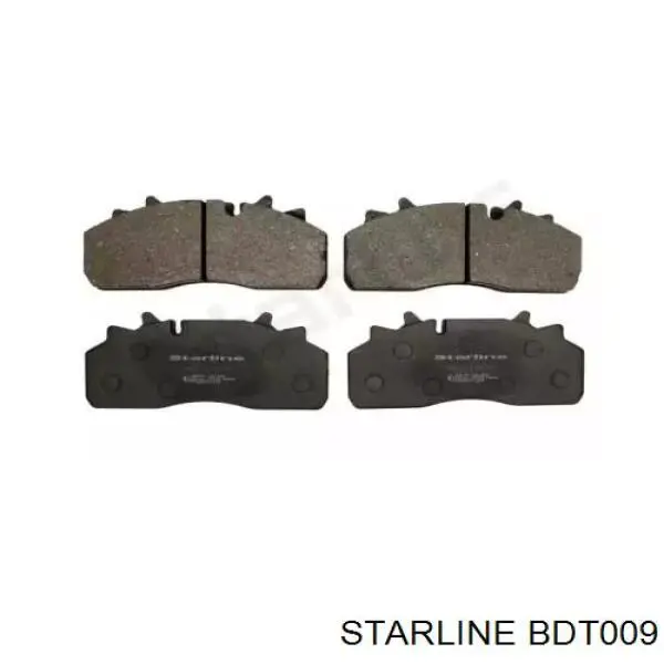 BDT009 Starline pastillas de freno delanteras