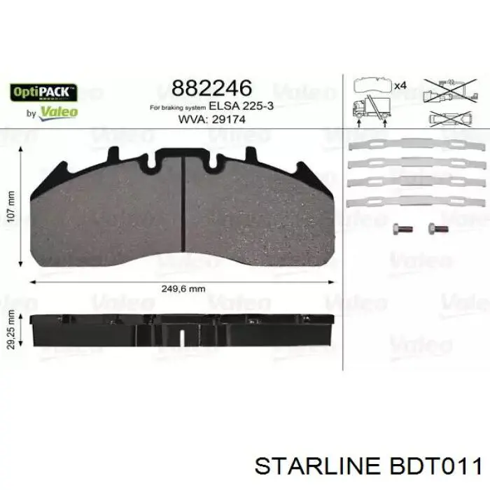 Pastillas de freno PB7003 Brembo