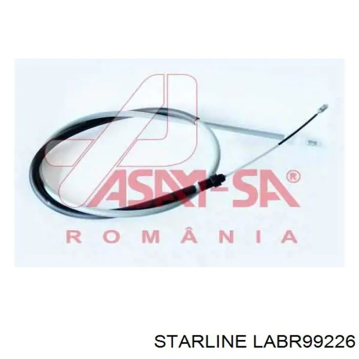 LABR99226 Starline cable de freno de mano trasero derecho/izquierdo