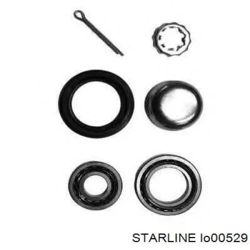 Cojinete de rueda trasero Volkswagen Jetta 2 19E, 1G2, 165, 167