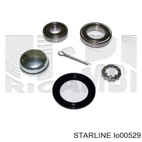 Cojinete de rueda trasero Volkswagen Jetta 2 19E, 1G2, 165, 167