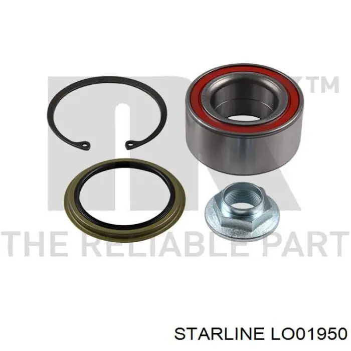 LO01950 Starline Rodamientos de rueda delantero