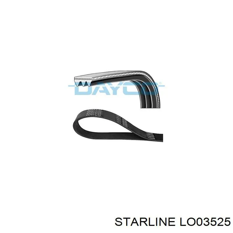 LO03525 Starline Rodamiento de rueda trasera
