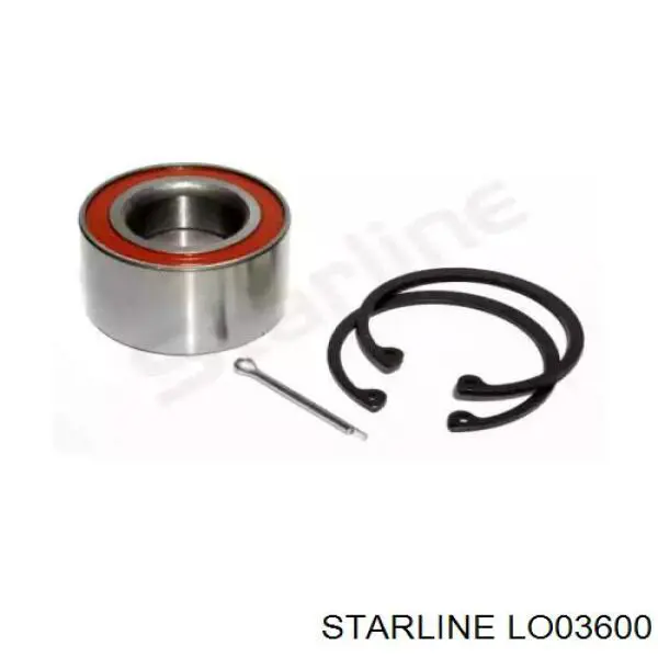 LO 03600 Starline cojinete de rueda delantero