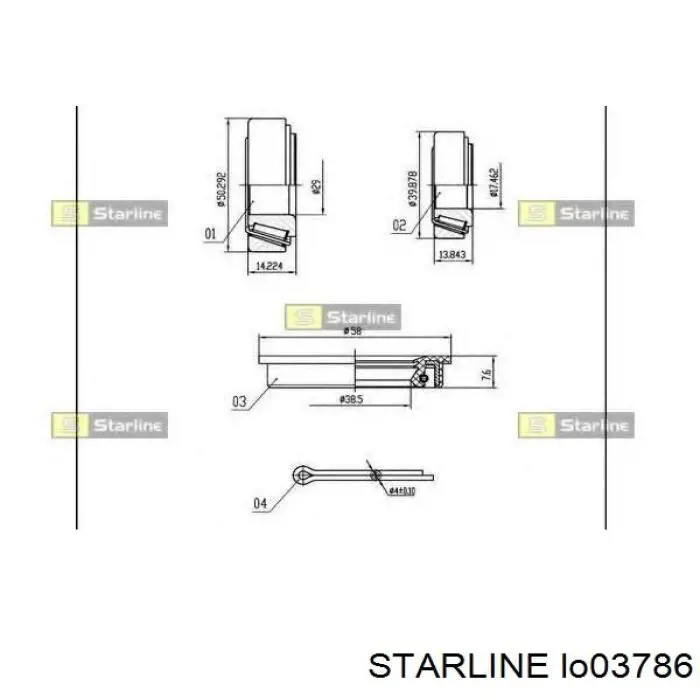 Cojinete de rueda delantero Chevrolet Aveo 2 T250, T255