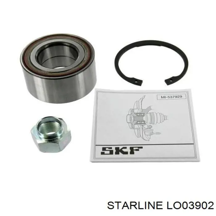 Cojinete de rueda delantero Starline LO03902 precio, desde 26,68 EUR