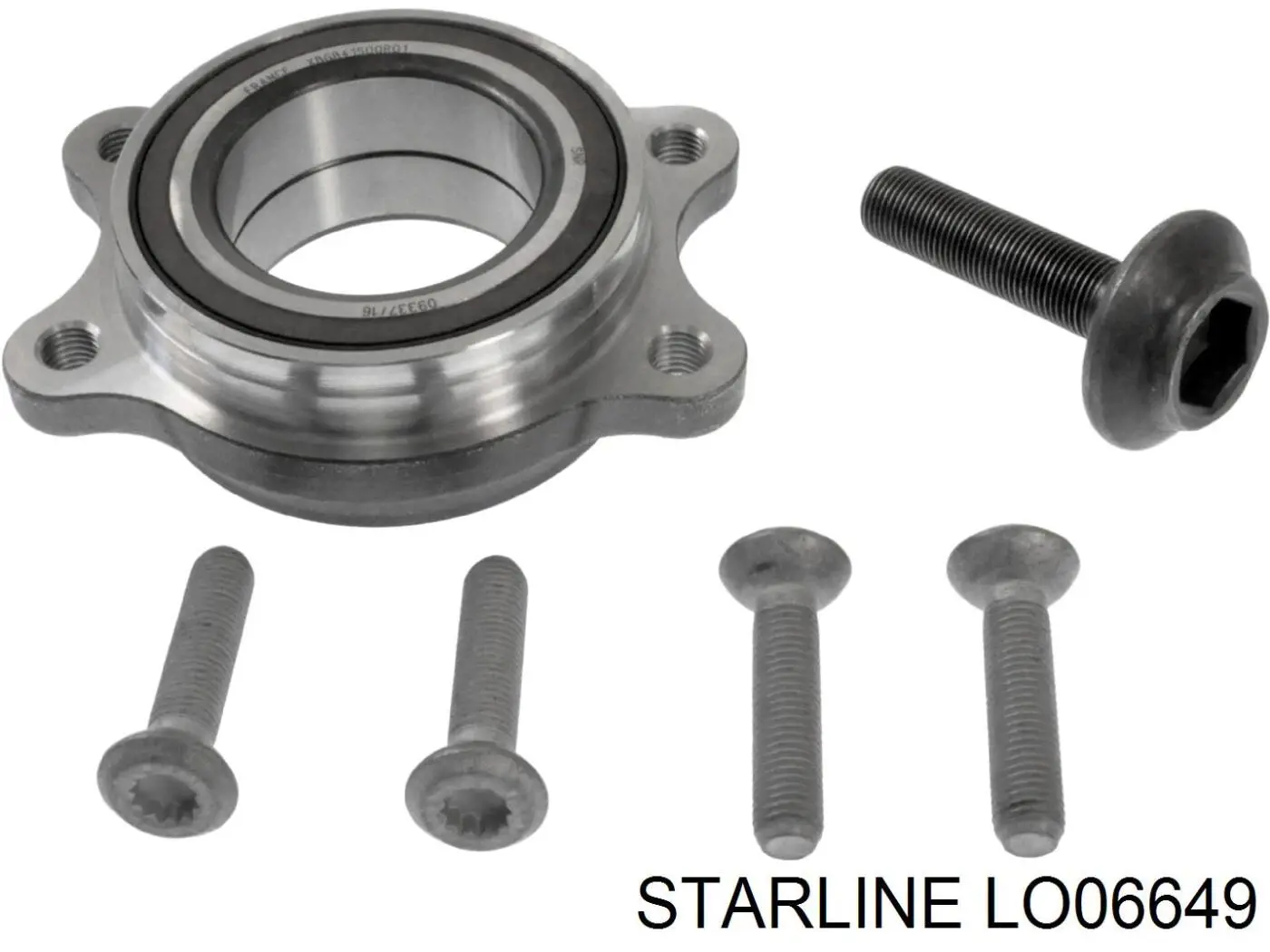 Cojinete de rueda delantero LO06649 Starline
