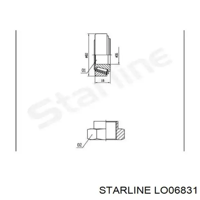 Cojinete de rueda delantero Toyota Corolla E12
