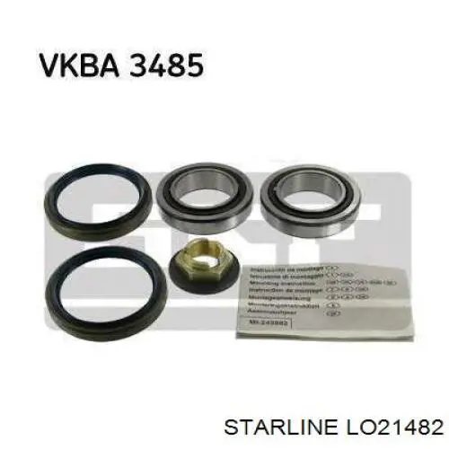 Comprar LO21482 Starline Cubo de rueda, Eje trasero