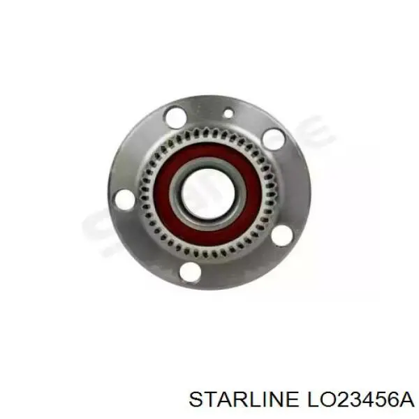 Cubo de rueda trasero LO23456A Starline