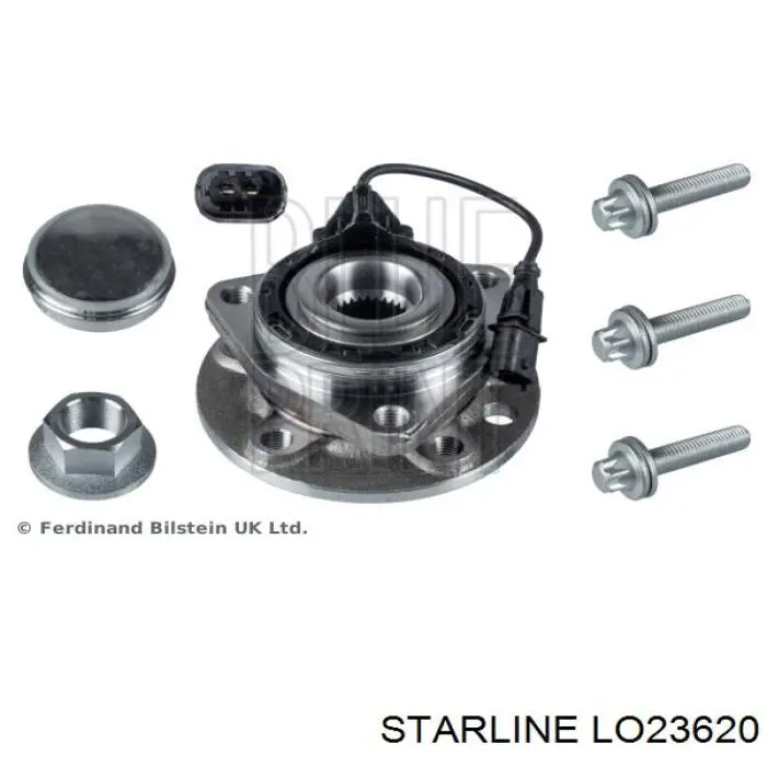 LO 23620 Starline cubo de rueda delantero